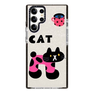 Long Lanh Dòng Chó Mèo Phone Case Dành Cho Samsung Galaxy S26 25 24 23 22 UItra S25 24 Plus Vỏ Bảo Vệ Chống Sốc