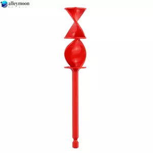165mmEpoxy Trộn Sơn Khuấy Nhựa Trộn Nhựa Epoxy 1 / 4in Lục Giác Cho Máy Khoan