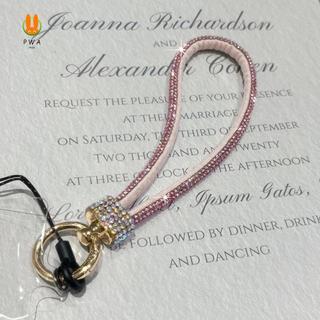 Bộ 3 Dây Đeo Điện Thoại Kim Cương Giả - Dây Buộc Kim Cương Bling Charm Cho Điện Thoại Di Động