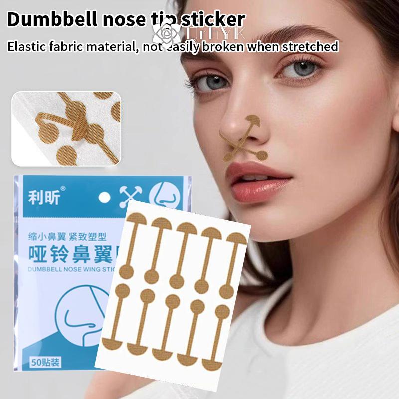 QrhYK Thu Nhỏ Mũi Cánh Dán Vô Hình Mũi Thu Nhỏ Miếng Dán Đặc Biệt N Mũi Miếng Dán Dụng Cụ Chăm Sóc Mặt Mũi Shaper Nâng Mới