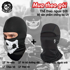 Mũ Balaclava chống nắng và thoáng khí dùng cho xe máy