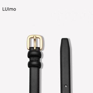 LUImo Dây Da Cho Nữ Khóa Kim Loại Dây Thắt Lưng Nhân Quả Đơn Giản Thắt Lưng Nữ Quần Jean Quần Trang Trí Dây Thắt Lưng Quà Tặng SBS