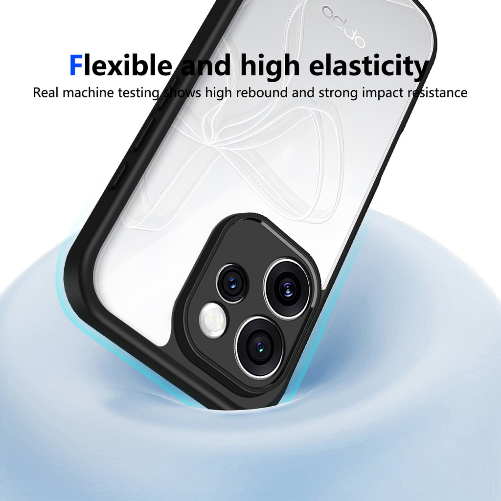 Ốp lưng Reno 15 Pro 5G 6.32 inch Model CPH2813 Vỏ trong suốt mờ thời trang cho OPPO Reno 15 Pro 5G Vỏ điện thoại