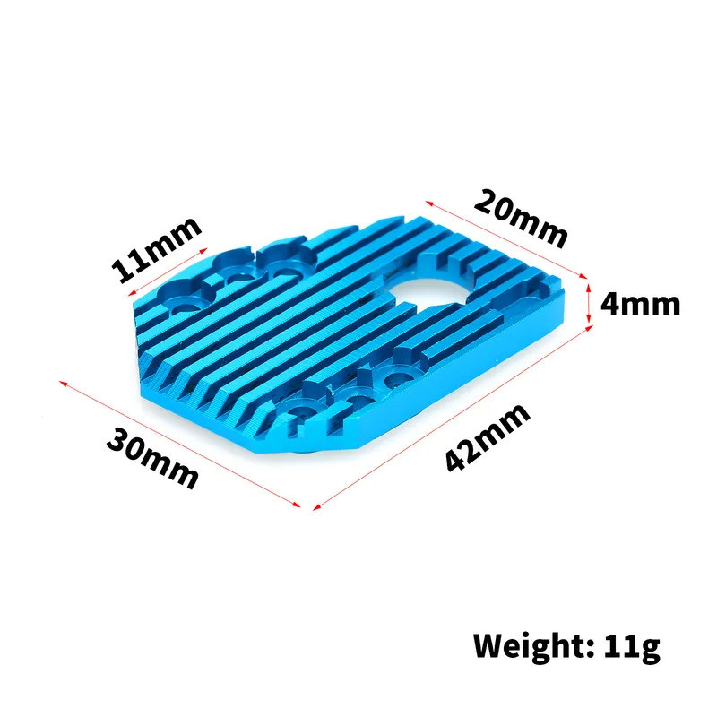 Kim Loại Động Cơ Gắn Tấm Tản Nhiệt TAMC-012 Cho Tamiya M05 M-05 1 / 10 RC Xe Nâng Cấp Phần Phụ Kiện