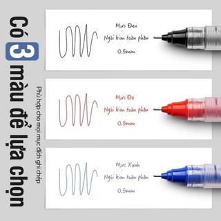 Bút gel ngòi 0.5mm chính xác - Set 30 bút xanh đa dụng, đồ dùng học tập không thể thiếu của mọi học sinh