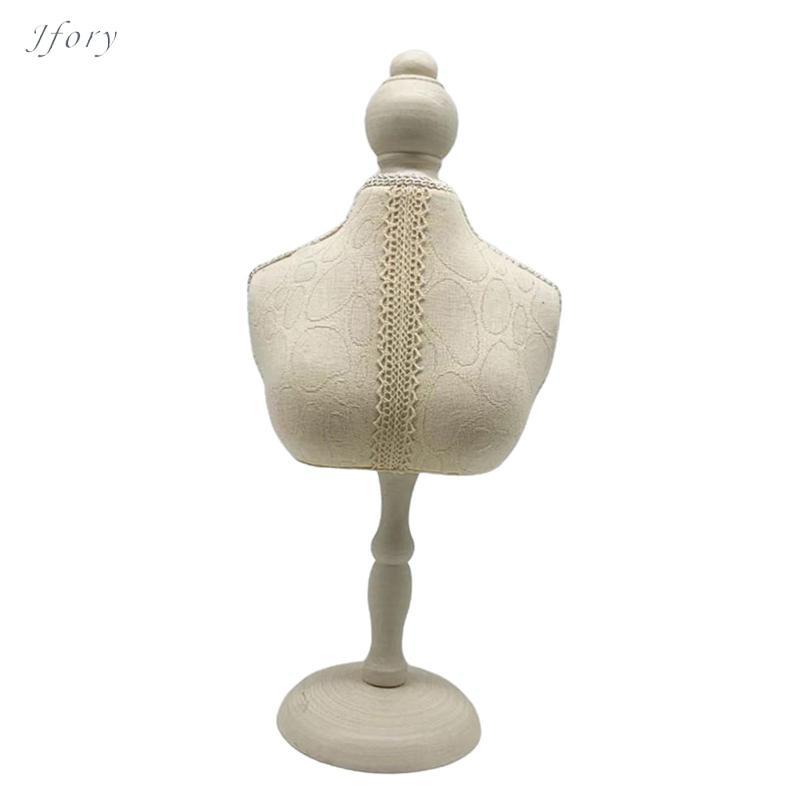 Jfory Vòng cổ trưng bày Bust Stand Móc treo trang sức Vòng cổ Giá đỡ cho dây chuyền