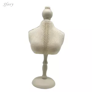 Jfory Vòng cổ trưng bày Bust Stand Móc treo trang sức Vòng cổ Giá đỡ cho dây chuyền