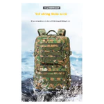 🏕️ Ba Lô Chiến Thuật Màu Dịp 50L Vải Oxford | Kháng Mài Chống Thấm, Nhiều Ngăn Chia Lưu, Dùng 3 Dạng (Đôi Vai/Đơn Vai/Chịu Tay), Dành Cho Leo Núi, Cắm Trại & Lênh Lạc — ảnh 4