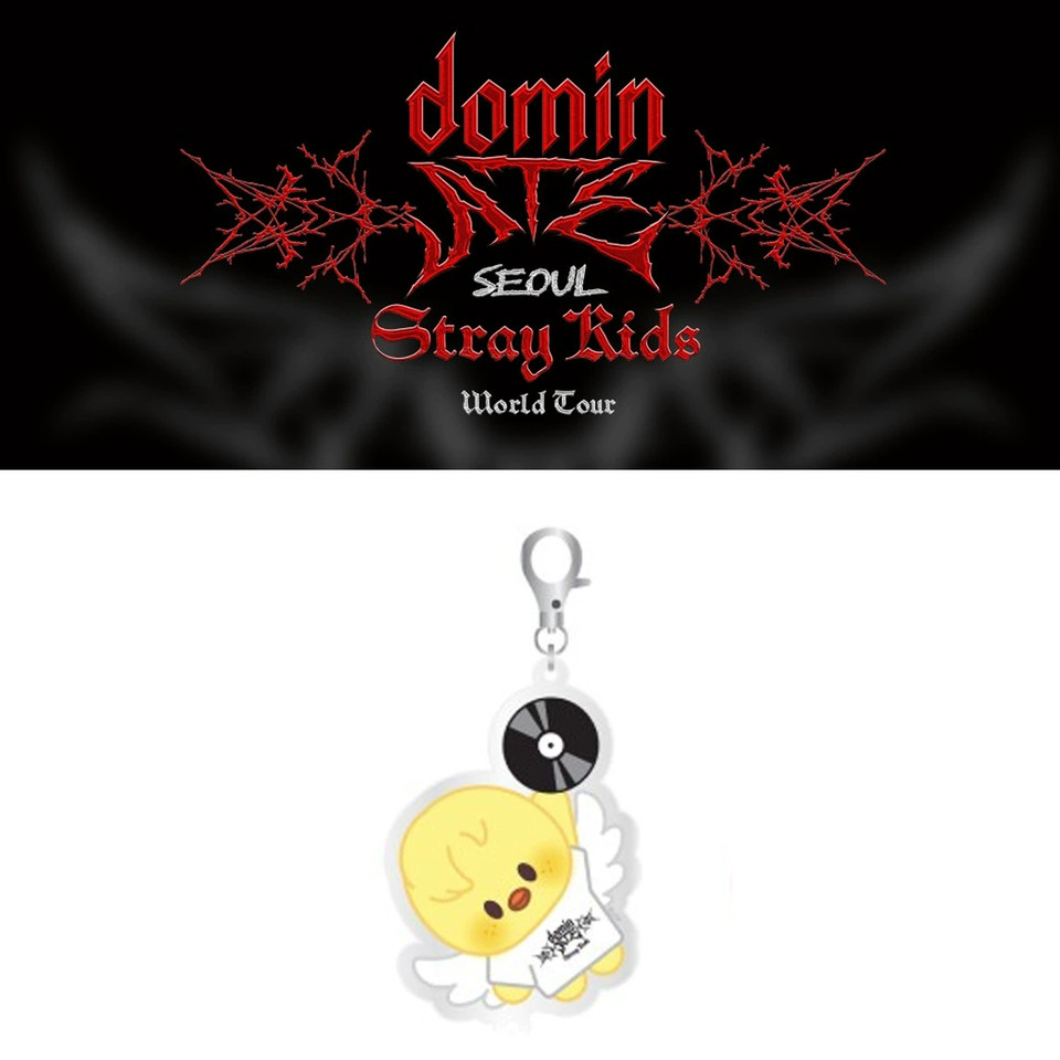 New SKZOO Stray Kids Keychain Cartoon Acrylic Keychain Double sided Pendant, Backpack Accessories Accessories
