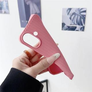 Sáng Tạo Mới Họa Tiết Dệt Kim Da Lỏng Thích Hợp Cho iPhone 17 ProMax Ốp Điện Thoại Apple 16 Bảo Vệ Mềm CoverV
