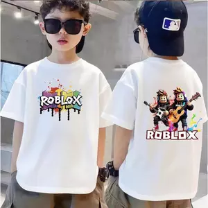 Nam Mùa Hè 90-150cm COD Áo In Dung Lượng 100% Cotton Robot Th Thoải Mại Tuổi 3-14