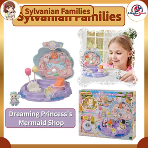 Sylvanian Families Dreaming Princess's Mermaid Shop CO-78 ST Certified Ages 3 up Toy Dollhouse EPOCH