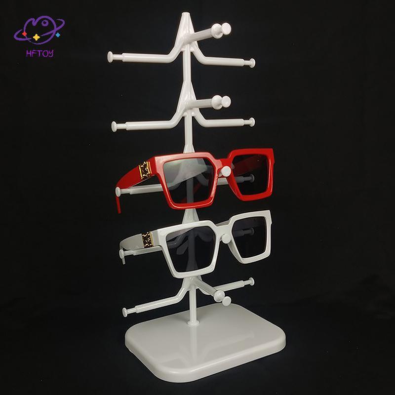 HFTOY Kính Mát Nhựa Hiển Thị Ra Giá Đỡ Kính Mắt Giá Đỡ Bảo Quản Kệ Kính Nhà Tổ Chức Tiết Kiệm Không Gian Kệ ~