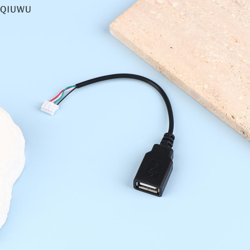 QIUWU 1 Cáp USB Sang 4P 4P MX1.25 Dữ Liệu Đầu Cuối Nữ Sang USB 2.0 Cáp Nữ / Nam Cáp Dữ Liệu USB Sang 4 Pin.