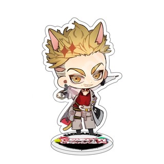 Anime Manga Gachiakuta 10cm Acrylic Stand Model Plate Keychain Rudo Enjin Riyo Jabber Desk Decor Collection Cosplay