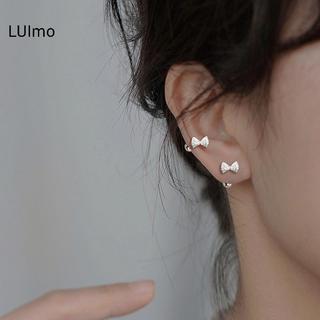 LUImo 1 Mũi Nơ Zircon Bông Tai Sụn Xoắn Dành Cho Nữ, Món Quà Trang Sức SBS