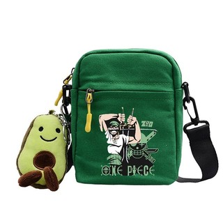 ONE PIECE Túi Vuông Hoạt Hình Phổ Biến Túi Đeo Ngang Túi Đeo Vai Thời Trang Quà Tặng Trẻ Em