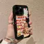 Vintage Bear cho trường hợp iPhone 16 iPhone 14promax All Inclusive 15Plus Tính cách 13 Mới