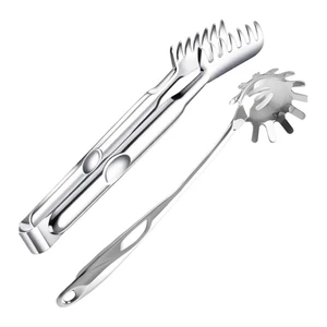 Yoo Cooking Ladle Dụng cụ nhà bếp bằng thép không gỉ tiện dụng Dụng cụ nhà bếp Spaghetti Lưỡi và Thìa