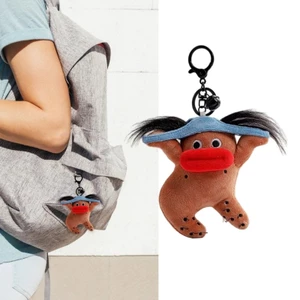 Yoo Quirky Sang Trọng Móc Khóa Quyến Rũ Phong Cách Độc Đáo Và Bắt Mắt Xúc Xích Miệng Búp Bê Móc Khóa Hàng Ngày Đi Lại Túi Phụ Kiện