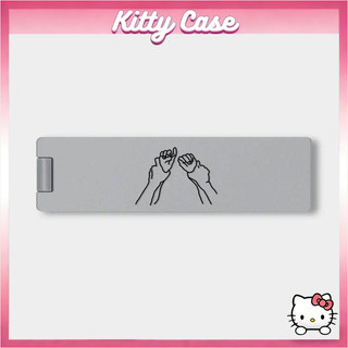 Silver Metal for Case Universal Personalized High-end Cute Adhesive Style Invisible Portable for All Phone Casing