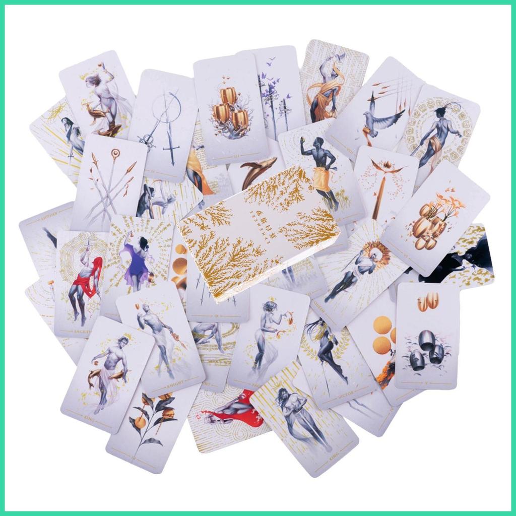 Người mới bắt đầu Tarot Cards Fortune Telling Game Hướng dẫn đọc Công cụ tâm linh để thiền chánh niệm Tương lai solekvn