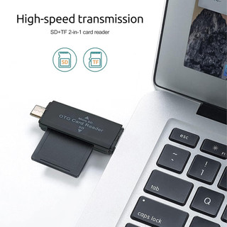 【COD】Bộ chuyển đổi OTG tích hợp đầu đọc thẻ SD/TF - Cổng Type-C linh hoạt, thiết kế dành cho phụ kiện máy tính PC.