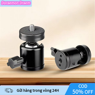 【COD】Khớp xoay 360 độ đa năng, dễ dàng lắp lên tripod nhờ vít 1/4, hỗ trợ định vị máy ảnh và thiết bị livestream.