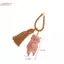 HFSHY Thủ Công Cypress Dễ Thương Phước Lành Bắt Mèo Mặt Dây Chuyền Động Vật Nghệ Thuật Cho Túi Chìa Khóa Ô Tô Quyến Rũ Phụ Kiện Trang Trí VN