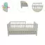 Gamchiano Cũi Đồ Chơi Phòng Ngủ 1: 12 Gỗ Búp Bê Nhà Cung Cấp Phong Cảnh 1: 12 Nhà Búp Bê