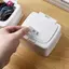 Springevenstar Để Bàn Hộp Bảo Quản Mini Cotton Swab Có Nắp Sinh Viên Mỹ Phẩm Cotton Nhựa Chống Bụi Sinh Viên Đồ Vặt Vặt Hoàn Thiện Hộp Springevenstar