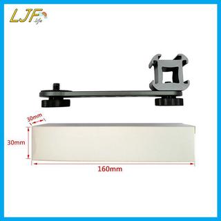 LJF Ba Lạnh Gắn Giày Braet Thanh Nối Dài Với 1 / 4 Inch & 3 / 8 Inch Cho Gimbal Ổn Định Chân Máy Ảnh Đèn Flash Kim Loại Ba Đầu Khởi Động Lạnh VN