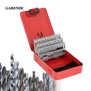 Hộp đựng mũi khoan xoắn Garende Giá đỡ mũi khoan kim loại rỗng Hộp đựng chỉ mục