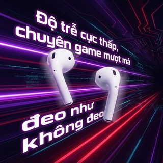 Tai nghe Bluetooth không dây P4 TWS 5.3", chống ồn, phù hợp cho thể thao và chơi game.