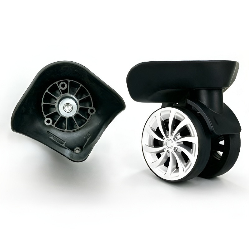 【24h】Set 4 Bánh Xe Xoay 360 Độ Cho Vali Hành Lý Mới