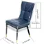 Vỏ bọc ghế DELMER, Vỏ bọc ghế chống bụi trong suốt, Ghế bảo vệ ghế PVC chống trầy xước trong suốt đa năng