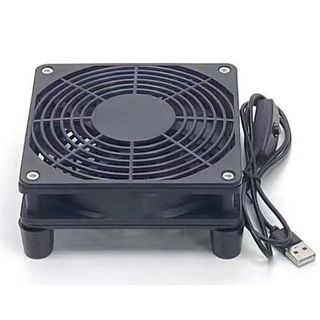 【COD】Quạt tản nhiệt USB 5V công suất thấp, an toàn khi sử dụng lâu dài, ngăn ngừa quá nhiệt cho router và PC nhỏ.