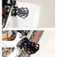 【COD】Bộ đôi gác chân gập sau xe đạp, chất liệu hợp kim chắc chắn, dễ dàng lắp đặt và thu gọn khi không sử dụng.
