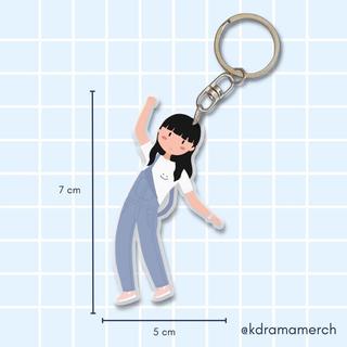 2521 TWENTY FIVE TWENTY ONE KEYCHAIN DRAMA KOREA / NAM JOO HYUK / KIM TAE RI / DRAKOR / DRAMA KOREA FANKIT /