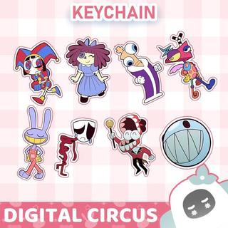 Ganci / Gantungan Kunci Akrilik DIGITAL CIRCUS - POMNI
