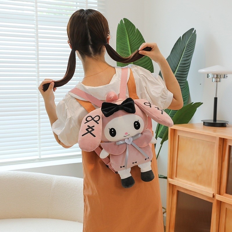 Ba Lô Học Sinh Trẻ Em Dung Tích Lớn Dễ Thương Sang Trọng Búp Bê Đồ Chơi Sang Trọng