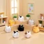 9 Chiếc Đồ Trang Trí Mèo Hoạt Hình Mini Dễ Thương, Trang Trí Cạnh Màn Hình Ô Tô, Mèo Micro Phong Cảnh Mô Hình Phụ Kiện Ô Tô Dễ Thương Quà Tặng