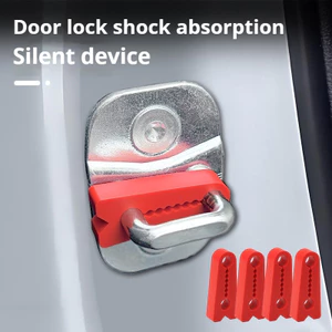 4 miếng đệm giảm xóc cửa silicon để bảo vệ cửa ô tô, đệm, hấp thụ sốc, giảm tiếng ồn, đệm silicon dày