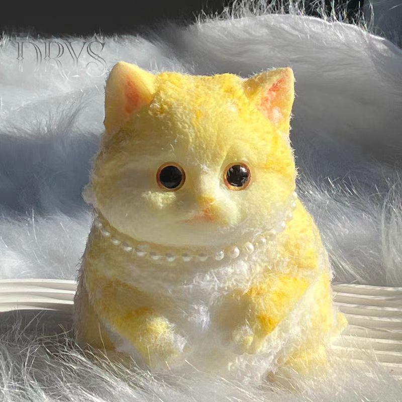 (TFT) Taba Mèo Mút Dễ Thương Cam Mèo Sang Trọng Mềm Mại Stiy Girl Trẻ Em Quà Tặng Sinh Nhật Fidget Squishy Đồ Chơi Đồ Trang Trí Thú Cưng Quà Tặng MỚI