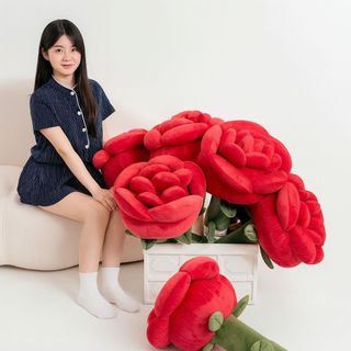 Gấu Bông Hoa Hồng 30–80cm-Thú Nhồi Bông Hoa Hồng Lãng Mạn Quà Tặng 8/3 - 20/10 Sinh Nhật Cho Bạn Gái