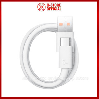 Dây sạc Type C 66W sạc siêu nhanh, cáp sạc điện thoại 6A cổng USB, tương thích rộng, dây dày chống đứt gãy DSUTC60W