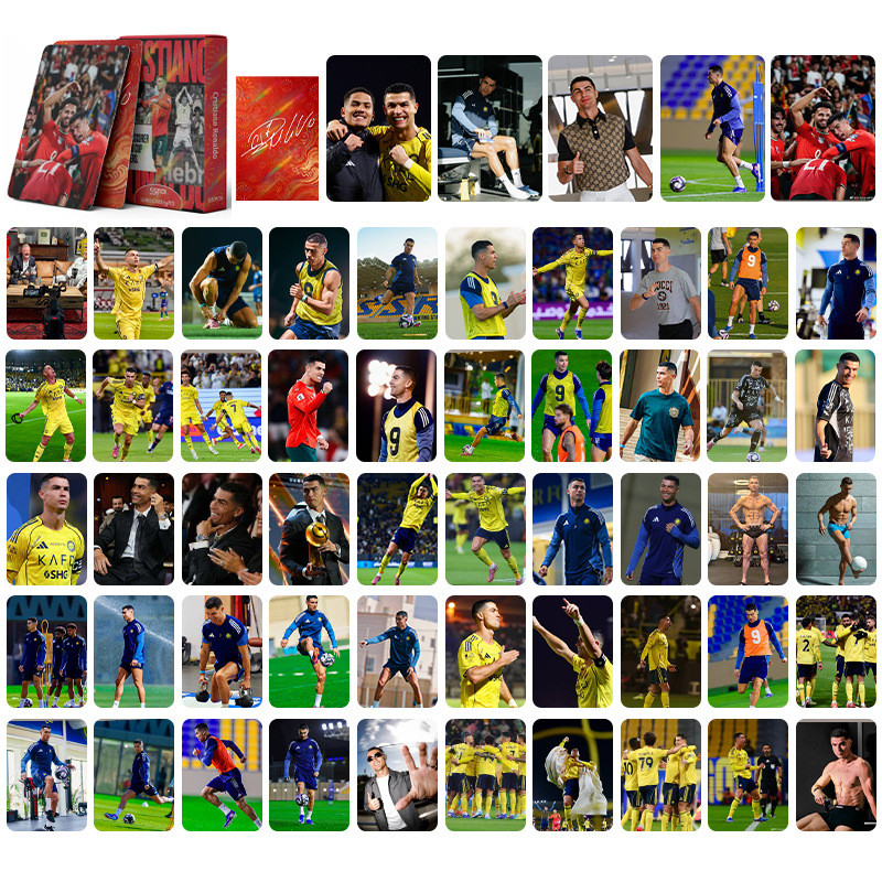 30-92 Chiếc Bóng Đá Bóng Rổ Ngôi Sao Cristiano Ronaldo Lionel Messi Lomo Thẻ Real Madrid Baloncesto Photocards Pele Neymar Dán Mbappé Bưu Thiếp YM