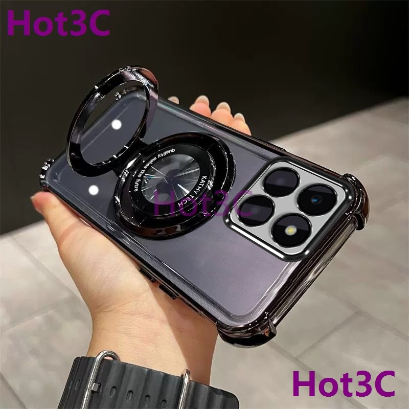 Ốp Lưng Cho Huwei Honor X6B / Honor X6A / Honor X6C tpu Chống Sốc Giá Đỡ Điện Thoại Chống Trơn Trượt SJZJ Vỏ Điện Thoại Di Động