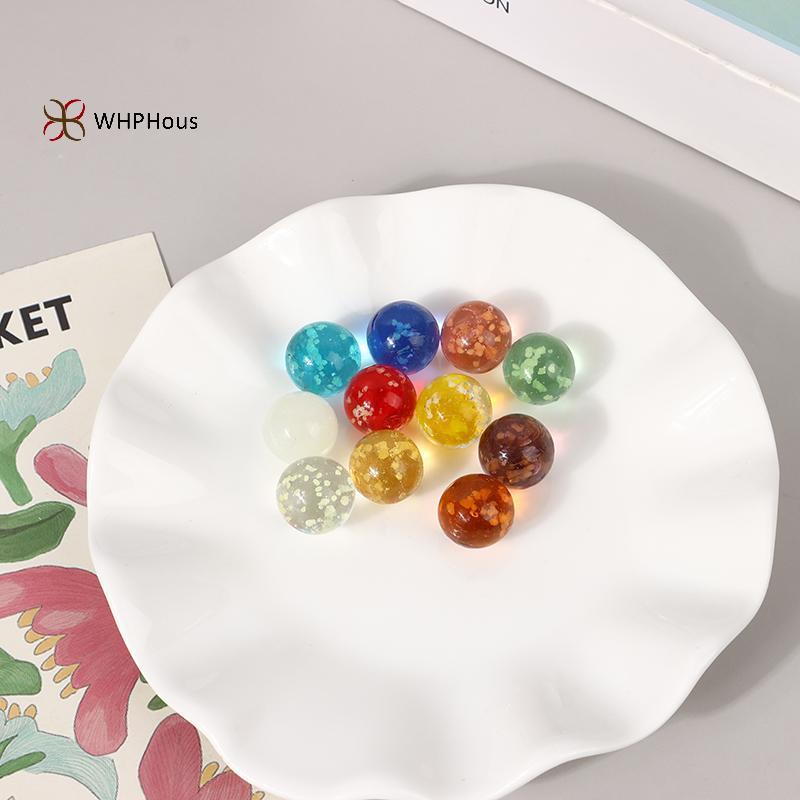 < WHPHous-t > 5 Chiếc 1.6MM Bóng Thủy Tinh Dạ Quang Nhiều Màu Sắc Các Loại Phát Sáng Trong Bóng Tối Pinball Cho Trẻ Em Trò Chơi Đá Cẩm Thạch Đẹp