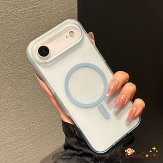 Ốp từ tính siêu mỏng Ice Mist cho iPhone 14 13 12 11 Pro Max 14 Plus Vỏ nhẹ Màu kẹo dễ thương Doanh nghiệp đơn giản Mờ chống mồ hôi Vỏ cứng PC chống sốc